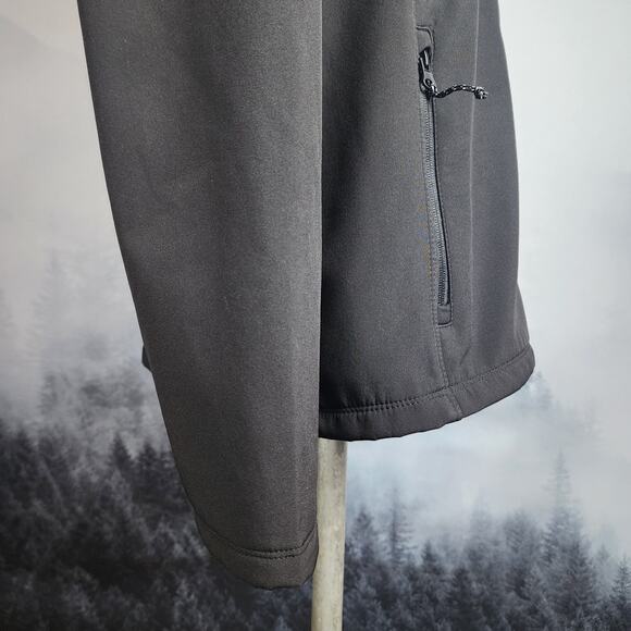 Lyft 1k Driver Black Soft Shell Fleece Lined Jacket | Men's Large - Picture 7 of 14